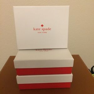 Kate spade empty jewelry gift boxes a lot of three
